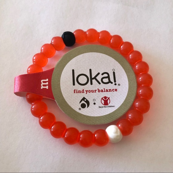Lokai Jewelry - Transparent Red Lokai - Save The Children (sizes!) Lokai Jewelry - Transparent Red Lokai - Save The Children (sizes!)